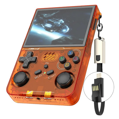 Retro Handheld Game Console 3.5-Inch (8.9 cm) IPS Portable Pocket Video Player Wi-Fi 15,000+ Games ArkOS Kid Gift
