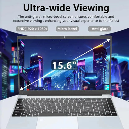 15.6-inch (39.6 cm) Windows 11 Pro Laptop — Intel Core i7, 16GB RAM, 1TB/2TB SSD, Fingerprint, 1920x1080 IPS