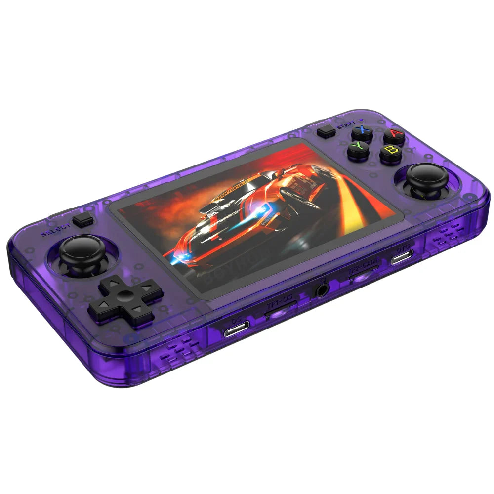 Portable Retro Handheld Game Console – Open-Source Pocket Player, 3.5-inch (8.9 cm) Display, 64GB/128GB, 10,000+ Games, Kids Gift