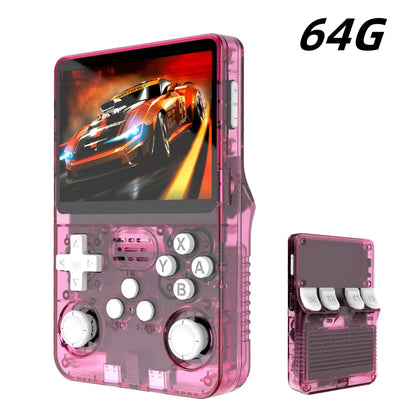 Retro Handheld Game Console 3.5-inch IPS | 15,000+ Games | Linux Portable Pocket Player | Dual RAM | 64GB/128GB