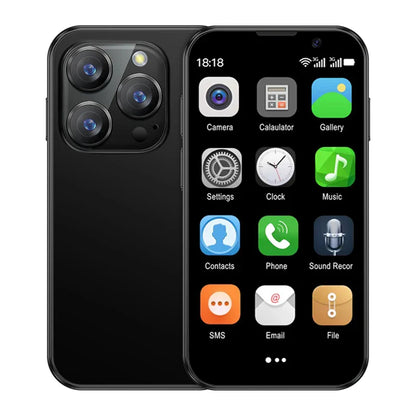Mini 3.0-inch (7.6 cm) Android 9 Smartphone — 2GB RAM 16GB ROM, Dual SIM, 3G, Type-C, Face Unlock
