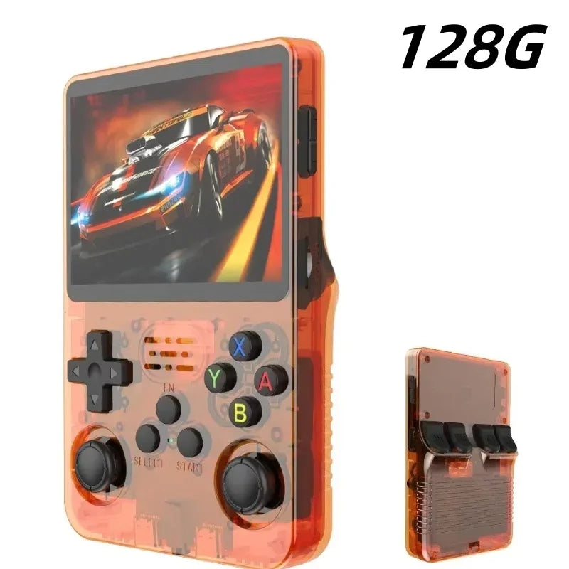 Retro Handheld Game Console 3.5-inch IPS | 15,000+ Games | Linux Portable Pocket Player | Dual RAM | 64GB/128GB