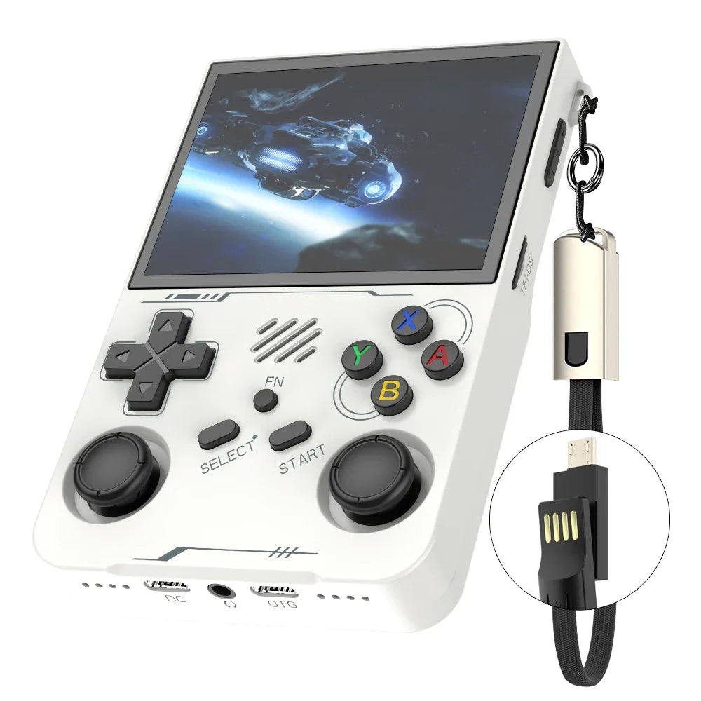 Retro Handheld Game Console 3.5-Inch (8.9 cm) IPS Portable Pocket Video Player Wi-Fi 15,000+ Games ArkOS Kid Gift