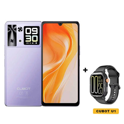Android 15 Dual-Screen Smartphone, 6.88-inch 120Hz, 24GB RAM 256GB ROM, G100 Octa-Core 2.2GHz, 64MP, 5100mAh, NFC, 4G