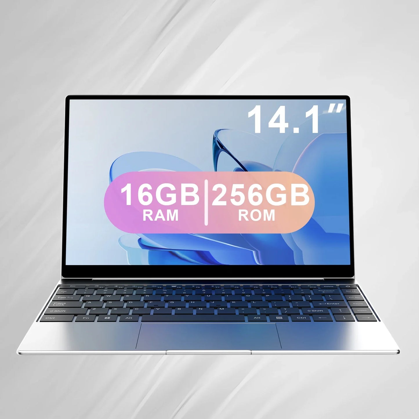 14.1-inch (350 mm) Ultra Slim Laptop — Intel Pentium N3700, 16GB RAM, 2TB M.2 SSD, FHD 1920x1080 IPS, Windows 11 Pro