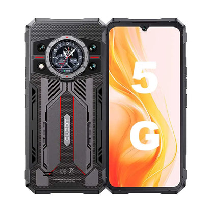 Rugged 5G Smartphone – 10200mAh Battery, Dimensity 7025 2.5GHz, 32GB RAM (16+16 Ext), 256GB Storage, 108MP Triple Camera, 6.72-inch FHD+ 120Hz, IP68/IP69K