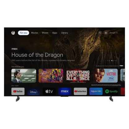 100 Inch 8K UHD Mini LED Smart Google TV - 120hz VRR Gaming TV