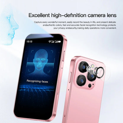 Mini 3.0-inch (7.6 cm) Android 9 Smartphone — 2GB RAM 16GB ROM, Dual SIM, 3G, Type-C, Face Unlock