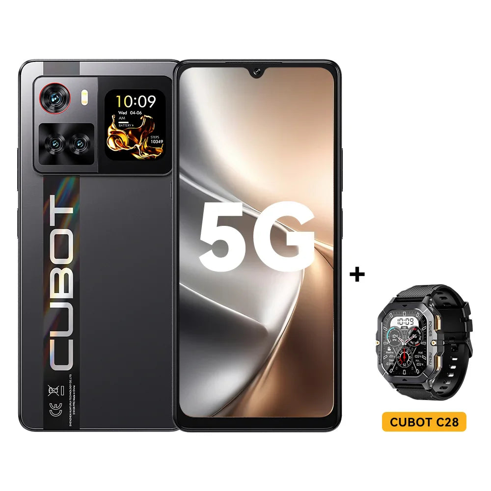 5G Smartphone Android 15 – Dimensity 7025 Octa-Core, 6.88-inch 120Hz IPS, 16GB (8+8) RAM & 256GB, 64MP Triple Camera, 5100mAh 33W Fast Charge