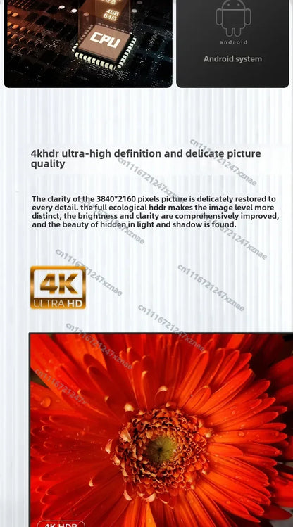100 Inch TV 110 120 Network Wifi75 85 High Definition 4k Full Screen