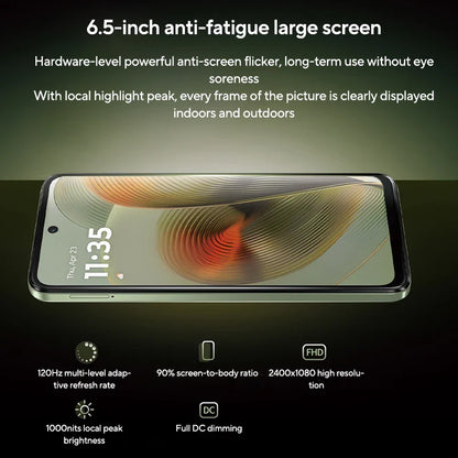 Global ROM 5G Smartphone — 6.5-inch (16.5 cm) 120Hz LCD, 8GB RAM 256GB Storage, 50MP Dual Camera, 5000mAh