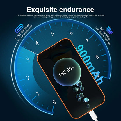 3.0-inch (7.6 cm) Mini Android Phone — 2GB RAM 16GB ROM, Dual SIM 3G, Wi‑Fi, GPS, Type-C