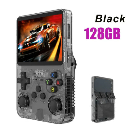 Portable Retro Handheld Game Console 3.5-Inch (8.9 cm) IPS 640x480 Linux Pocket Video Player 64GB/128GB USB-C 15,000 Games