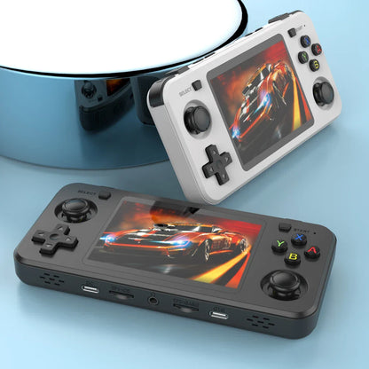 Portable Retro Handheld Game Console – Open-Source Pocket Player, 3.5-inch (8.9 cm) Display, 64GB/128GB, 10,000+ Games, Kids Gift