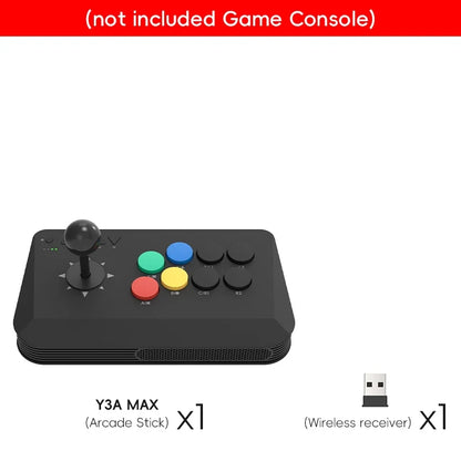 DATA FROG Y5A Arcade Console Joystick Suitable for Switch Android iOS Windows Arcade Fight Stick Support Wireless Bluetooth