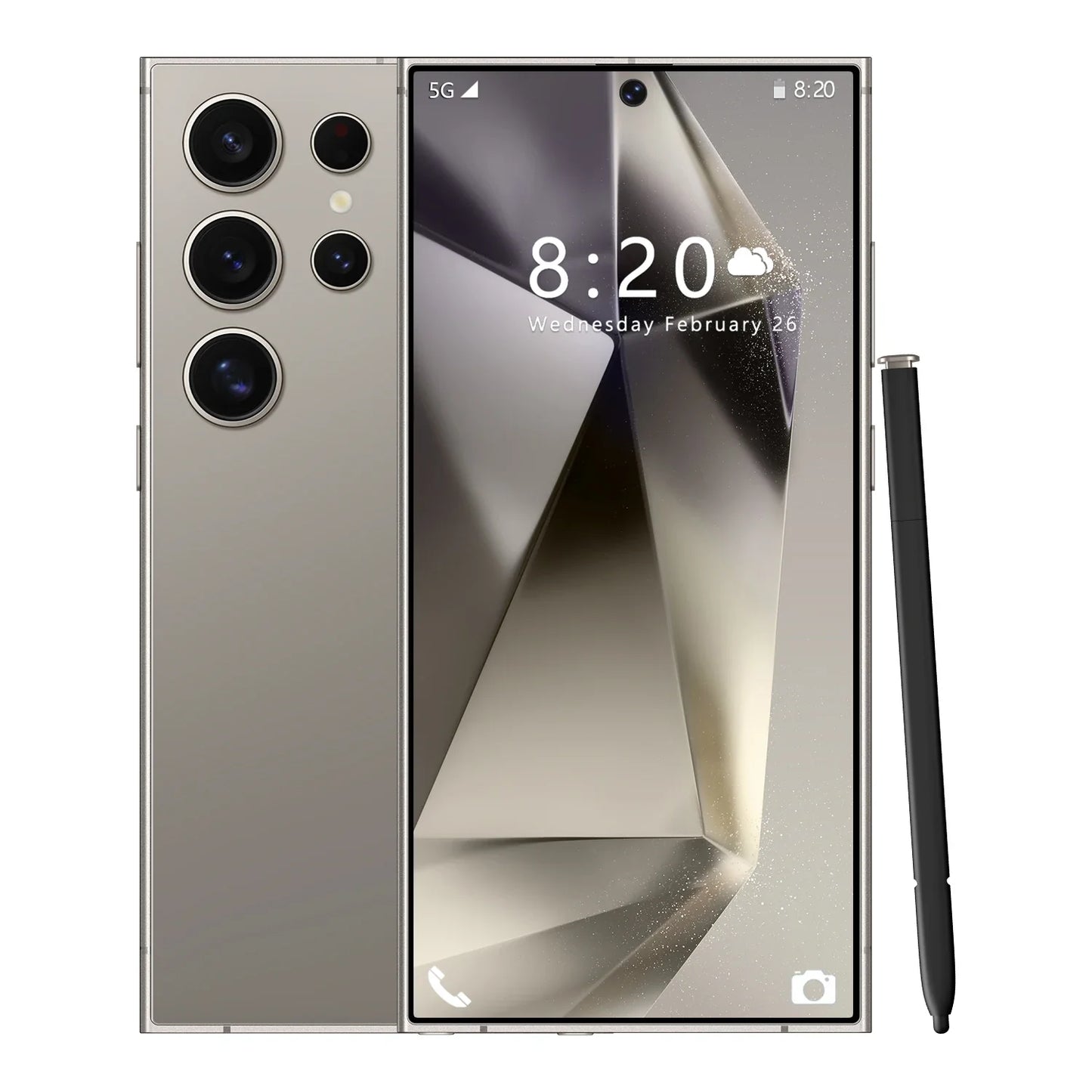 Android Smartphone 6.8-inch (17.3 cm) AMOLED, 8GB RAM, 256GB/512GB/1TB ROM, Dual SIM, 24MP Front & 48MP Rear, 5500mAh, Google Play