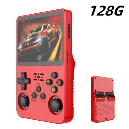 Retro Handheld Game Console 3.5-inch IPS | 15,000+ Games | Linux Portable Pocket Player | Dual RAM | 64GB/128GB