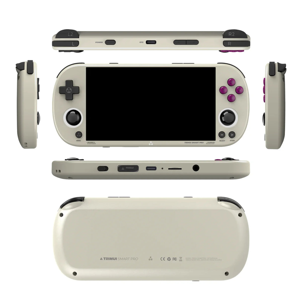 4.96-Inch (12.6 cm) IPS Handheld Retro Game Console - Linux OS, Joystick, RGB Lighting, 1280x720
