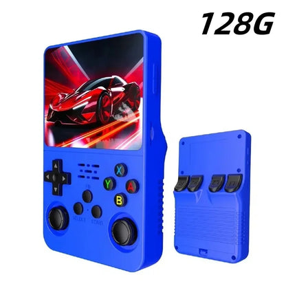 Retro Handheld Game Console 3.5-inch IPS | 15,000+ Games | Linux Portable Pocket Player | Dual RAM | 64GB/128GB
