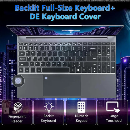 15.6-inch (39.6 cm) Gaming Laptop Intel Core i9 Windows 11 Pro 16GB DDR4 1TB SSD IPS FHD 1920x1080 Fingerprint Backlit Keyboard