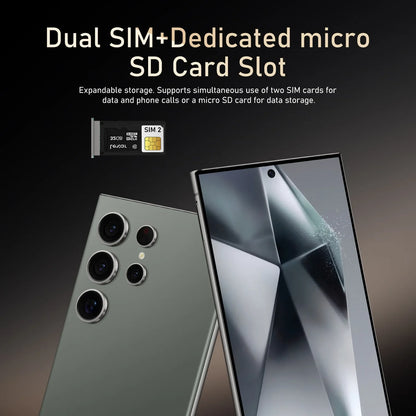 Android Smartphone 6.8-inch (17.3 cm) 8GB RAM 256GB ROM Dual SIM 48MP+24MP Cameras 6000mAh Battery Google Play