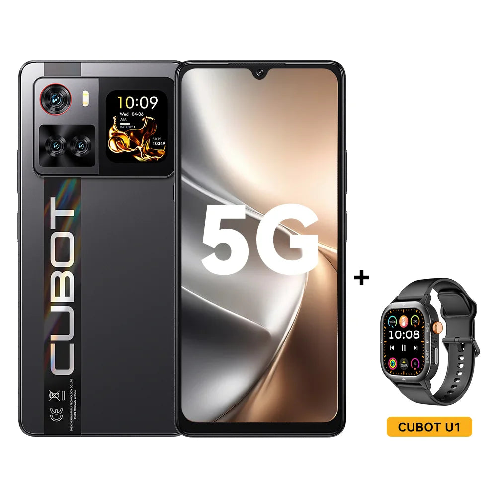 5G Smartphone Android 15 – Dimensity 7025 Octa-Core, 6.88-inch 120Hz IPS, 16GB (8+8) RAM & 256GB, 64MP Triple Camera, 5100mAh 33W Fast Charge