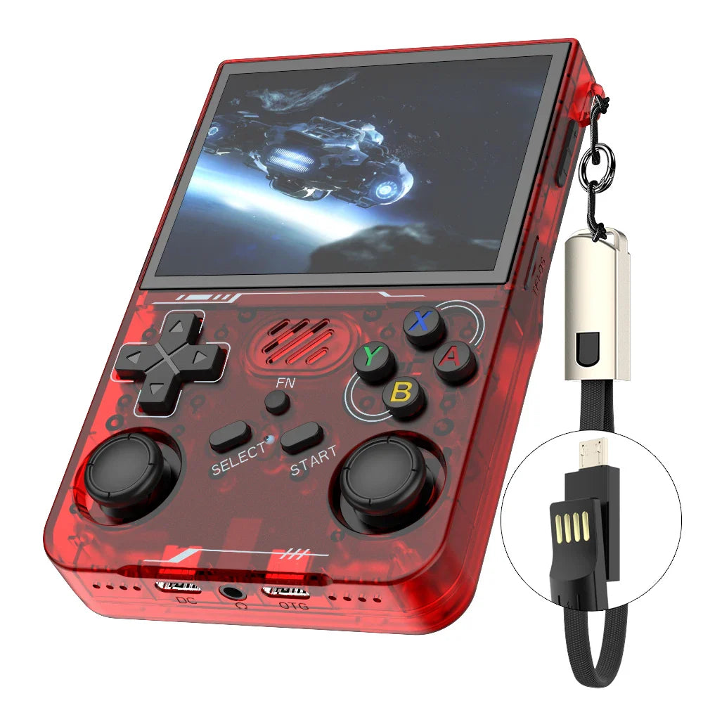Retro Handheld Game Console 3.5-Inch (8.9 cm) IPS Portable Pocket Video Player Wi-Fi 15,000+ Games ArkOS Kid Gift