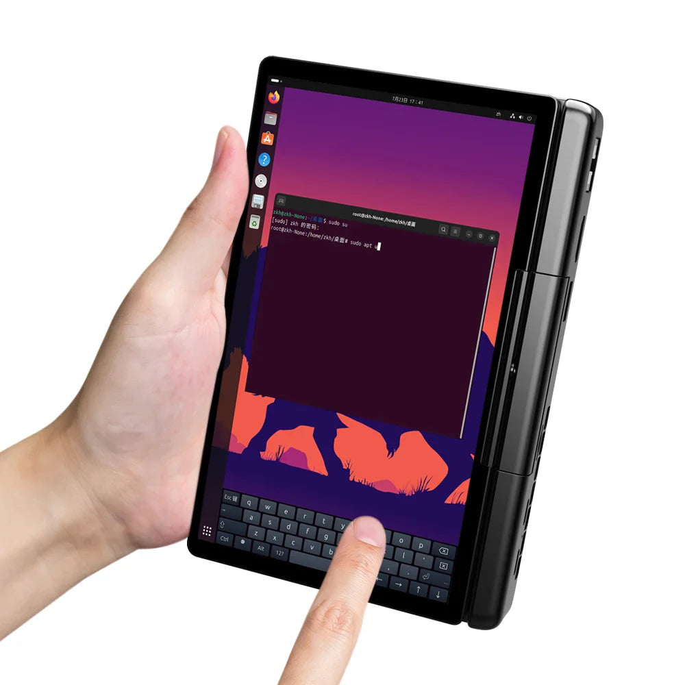 Handheld Mini Laptop 7-Inch (17.8 cm) Touchscreen, 16GB RAM, 512GB SSD, N300 CPU, Windows 11