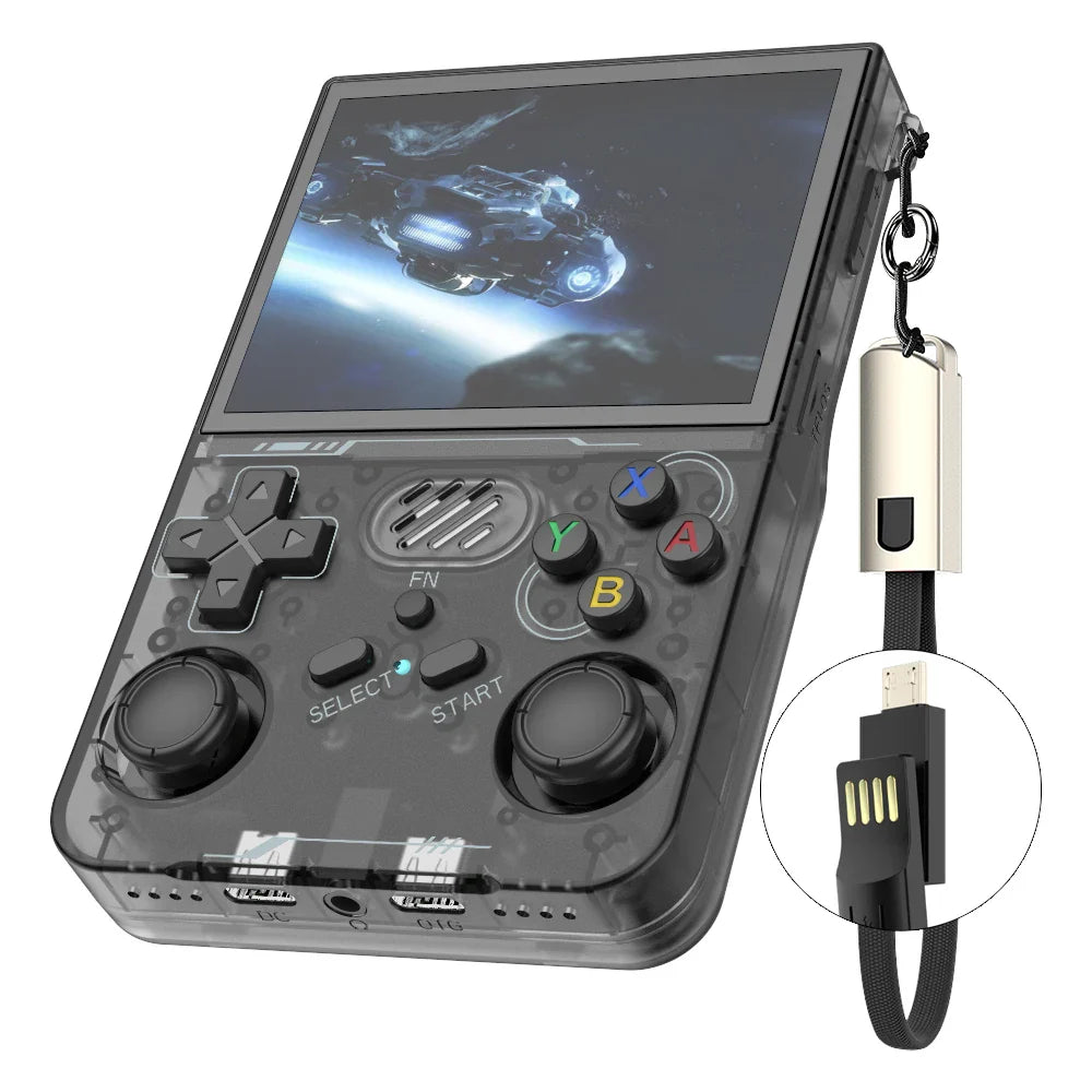 Retro Handheld Game Console 3.5-Inch (8.9 cm) IPS Portable Pocket Video Player Wi-Fi 15,000+ Games ArkOS Kid Gift