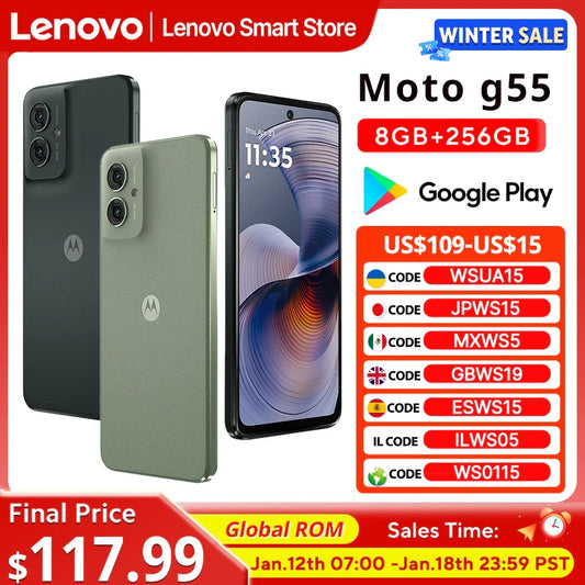 Global ROM 5G Smartphone — 6.5-inch (16.5 cm) 120Hz LCD, 8GB RAM 256GB Storage, 50MP Dual Camera, 5000mAh