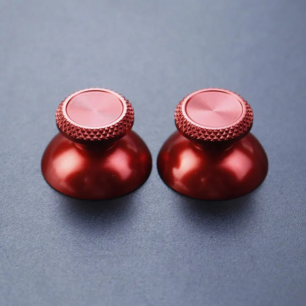 Aluminum Metal Joystick Thumbstick Caps | Premium Replacement Grip Covers for PS5 Controllers