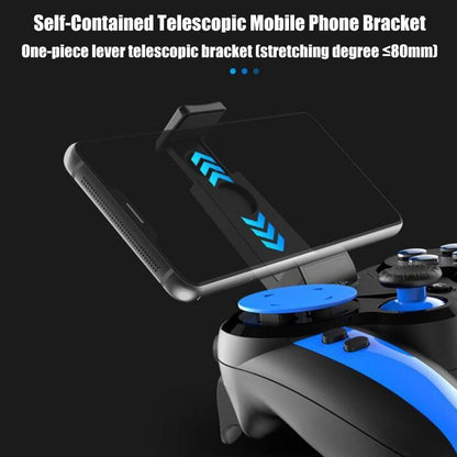Black Solid Bluetooth Joystick Smartphone Trigger Gamepad Controller Compatible With TV PC Laptop