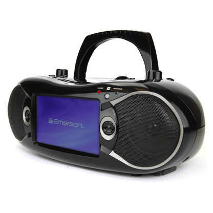 Emerson 7" Bluetooth DVD Boombox with AMFM Radio & Digital TV