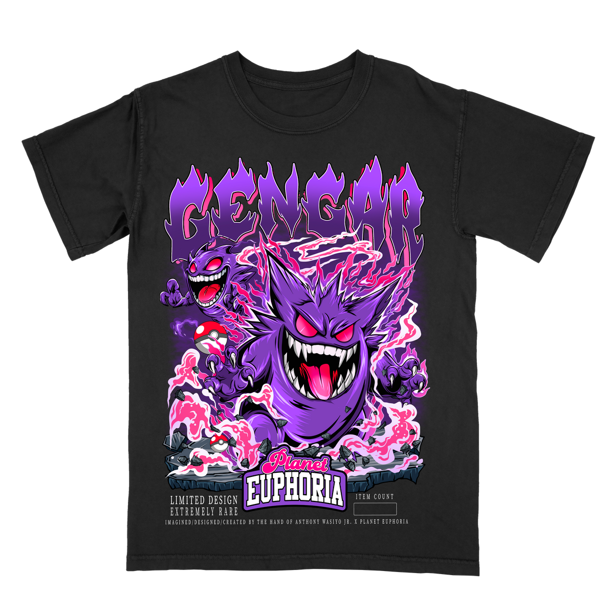 Gengar Limited Edition Graphic T-Shirt