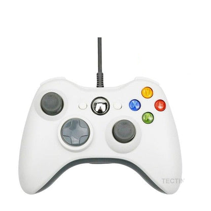 High Quality Black USB Wired Joystick Vibration Gamepad Controller Compatible With PC Monitor Laptop Smart TV