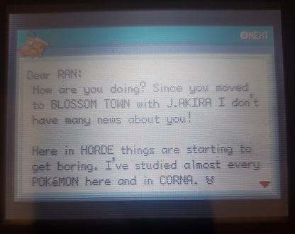 Pokemon Marble GBA ROM Hack Video Game Custom Gameboy Advance