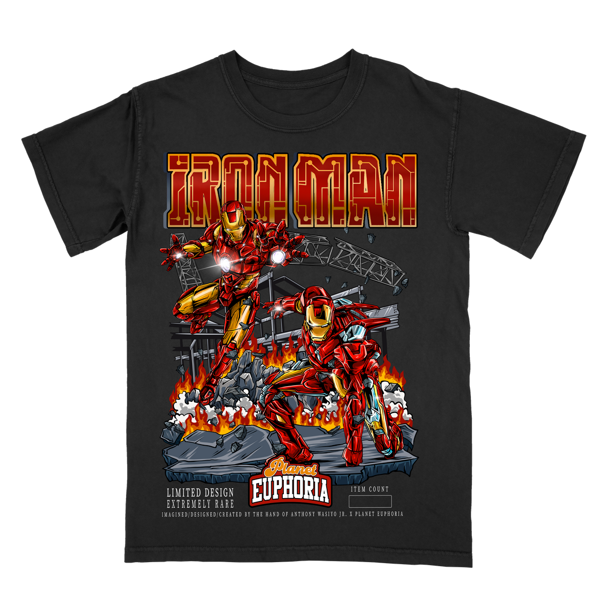Iron Man Limited Edition Graphic T-Shirt
