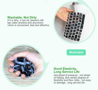 Laptop keyboard protector For Laptop New 15'' inch Notebook Keyboard Cover Protector Perfect Fit Silicone Skin Keyboard Covers For Laptops