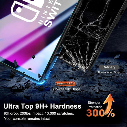 Tempered Glass Screen Protector with Joystick Cap | Full Coverage Protection for Nintendo Switch 2