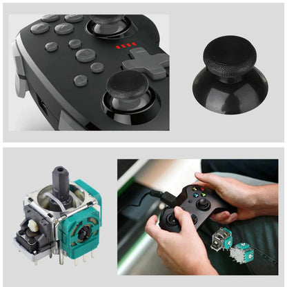 Replacement Joystick for Xbox One / Xbox Series S & X Controllers | 3D Analog Thumbsticks Repair Kit with Screwdrivers