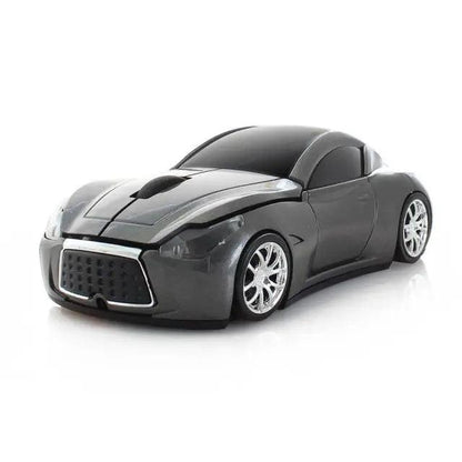 Stylish Wireless Computer Car Shape Mouse Mini 3D Ergonomic PC Gamer Mouse Retro Optical Mice 1600 DPI USB Receiver Suitable for PC/Computer/Laptop