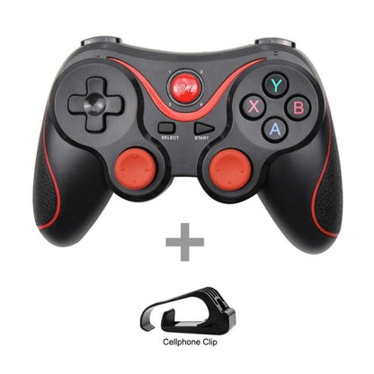 Sustainable White Wireless Joystick Gamepad PC Game Controller Support Bluetooth BT3.0 Compatible With Mobile Phone Tablet Wireless Controller Game Controller Gamepad Joystick Compatible With Slim 360 PC Windows 7 8 10 (White)